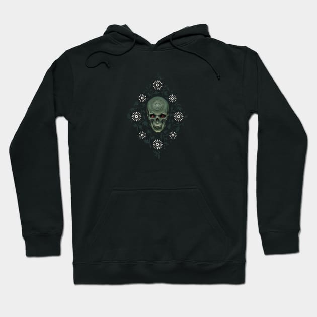 Skull Hoodie by lifo_art